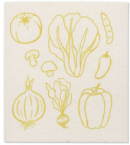 Veggie Swedish Dish Cloth Set