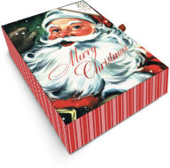 Title: Holiday Boxed Cards Stationery Vintage Santa