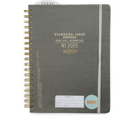 Title: 2025 Charcoal Standard Issue Medium 17-month Weekly Planner