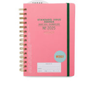 Title: 2025 Hot Pink Standard Issue Medium 17-month Weekly Planner