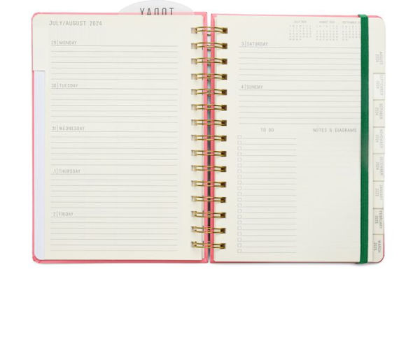 2025 Hot Pink Standard Issue Medium 17-month Weekly Planner