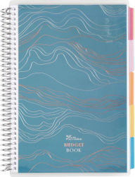 Title: Prompted Budget Planner, Silver/Coiled