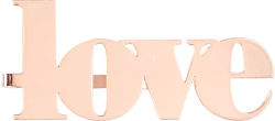Alternative view 1 of B&N Exclusive Love Metal Bookmark, Gold
