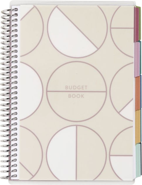 A5 Budget Planner by Erin Condren, Silver/Coiled Circle Geometric by Erin  Condren