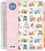 2024 Hello Kitty Happy Campers LifePlanner (January-December) with Hello Kitty Theme Throughout by Erin Condren - Spiral Weekly Planner (Vertical Layout), Monthly Calendar & Journal