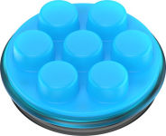 Alternative view 3 of PopSocket - Popper Electric Blue Trnsl-TBK TBK