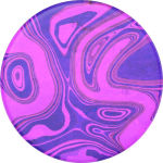 Alternative view 1 of PopSockets - Lava Flow