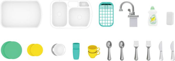 DELUXE KITCHEN SINK SET