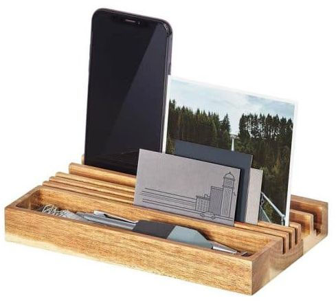 Wooden Desk Organizer