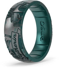 Title: Harry Potter Silicone Ring - Slytherin, Size 8