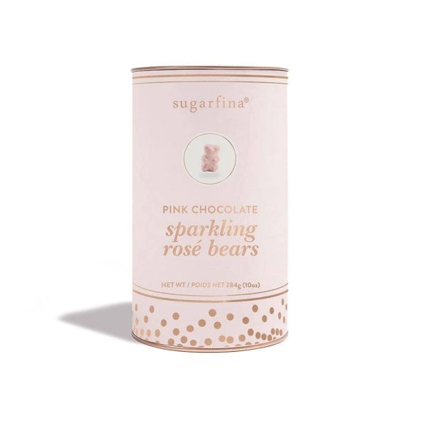 sugarfina pink chocolate sparkling rose bears