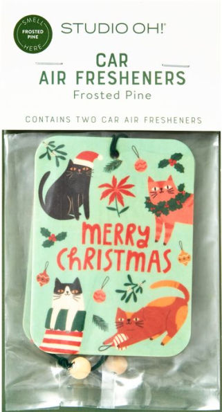 Very Merry Kitties Car Air Freshener