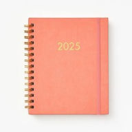 Title: 2025 Paper Source Guava Chicago Ave Medium Weekly Spiral Planner