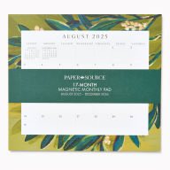 Title: 2025-2026 Paper Source Romantic Greenery Monthly Magnetic Calendar