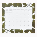 Alternative view 2 of 2025-2026 Paper Source Romantic Greenery Monthly Magnetic Calendar