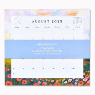 Title: 2025-2026 Paper Source Landscapes Monthly Magnetic Calendar