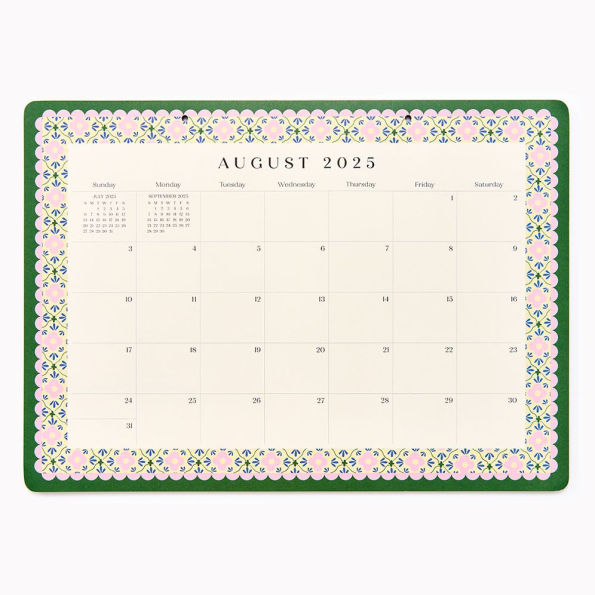 2025-2026 Paper Source Creative Borders Desk Blotter