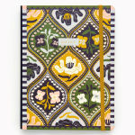 Alternative view 1 of Paper Source Diamond Floral Medium Coptic-Bound Journal