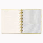 Alternative view 3 of 2026 Paper Source Yellow Chicago Ave Medium Weekly Spiral 12M Planner - Exclusive
