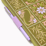 Alternative view 2 of Paper Wasp Floral Tile Coptic - Limited Edition