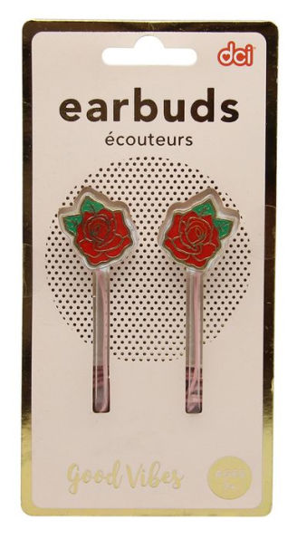 Red Rose Earbuds