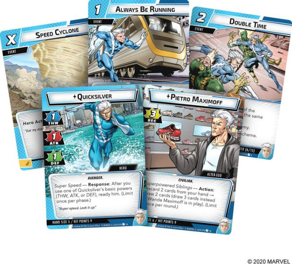 Marvel Champions LCG: Quicksilver Hero Pack