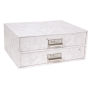 Bigso Box of Sweden Marble 2 Drawer Storage