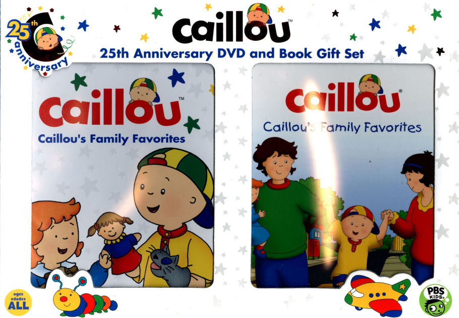 Caillou: Caillou's Family Favorites [With Book] | DVD | Barnes