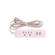 Pink POWERLINE Safety Power Supply Extension