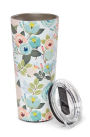 Peach Floral Stainless Large Tumbler
