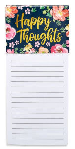 Title: Vintage Floral Magnetic Notepad