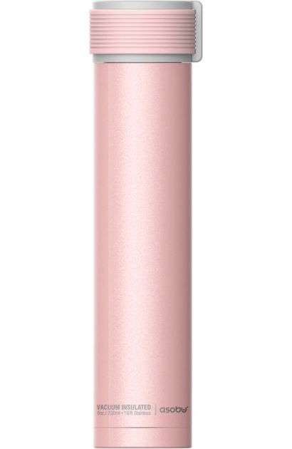 Asobu Skinny Mini 8oz. Water Bottle: Pink
