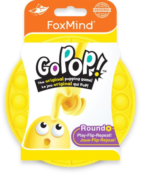 Go Pop! Roundo - The Clever Popping Game - Yellow