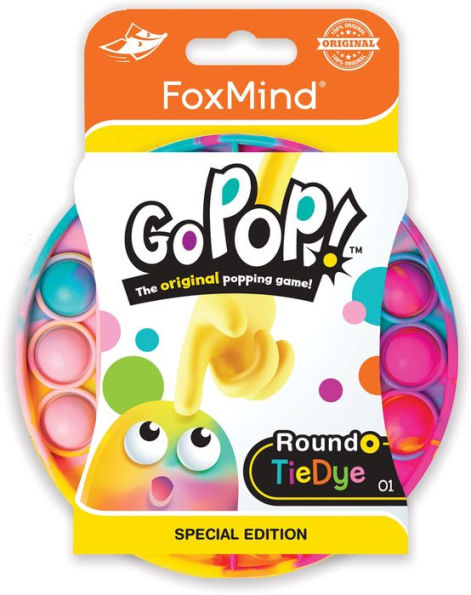 Go Pop! Roundo - The Clever Popping Game - Tie Dye