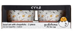 Alternative view 2 of Gudetama 2 Pack Noodle Bowls with Chop Stix