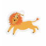 Rifle Party Lion Gift Tag S/8