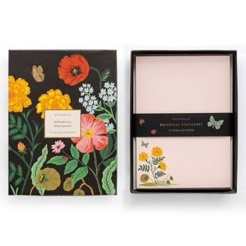 Botanical Social Stationery Set