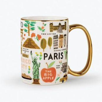 Bon Voyage Porcelain Mug