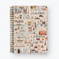 Bon Voyage Spiral Notebook