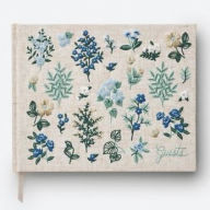 Title: Wildwood Embroidered Fabric Guest Book