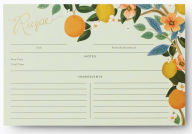 Title: Citrus Grove Recipe Cards