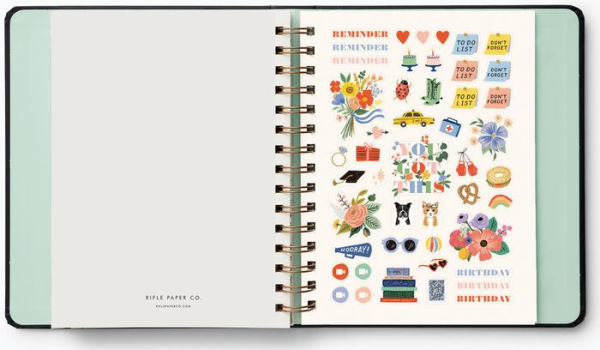 2023-2024 Flores 17-Month Covered Planner