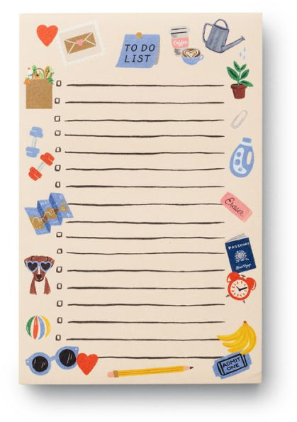 To Do Checklist Notepad