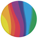 Alternative view 1 of PopGrip Rainbow Flow