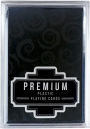 Patterned Playing Cards Black