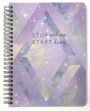 Spiral Journal 6 x 8 Stop Wishing Start Doing