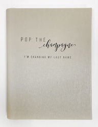 Title: Pop the Champagne Leatherette Journal with Enclosed Spiral 6 x 8