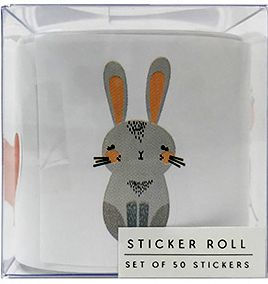 50 PC Bunny Sticker