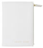 Bright Ideas White Leatherette Zipper Journal