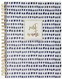 Blue Dot Just a Note Spiral Notebook, 8.5 x 11
